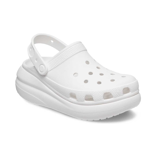 Crocs Women White Casual Clogs (SKU: 118-207521-100-4)