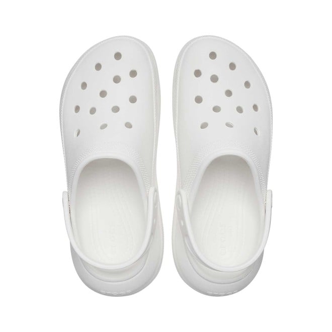 Crocs Women White Casual Clogs (SKU: 118-207521-100-4)