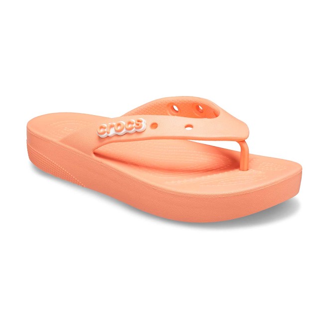 Crocs Orange Casual Slippers for Women