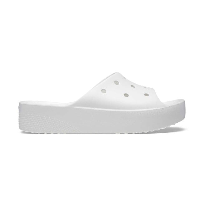 Crocs Women White Casual Slip Ons (SKU: 118-208180-100-4)
