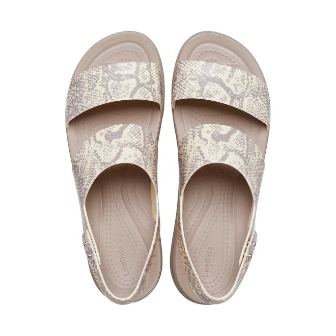 Crocs Women Vanilla-Multi Casual Sandals (SKU: 118-208241-1FR-4)