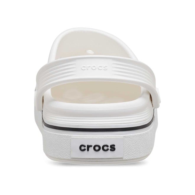 Crocs Men White Casual Clogs (SKU: 118-208371-100-6)