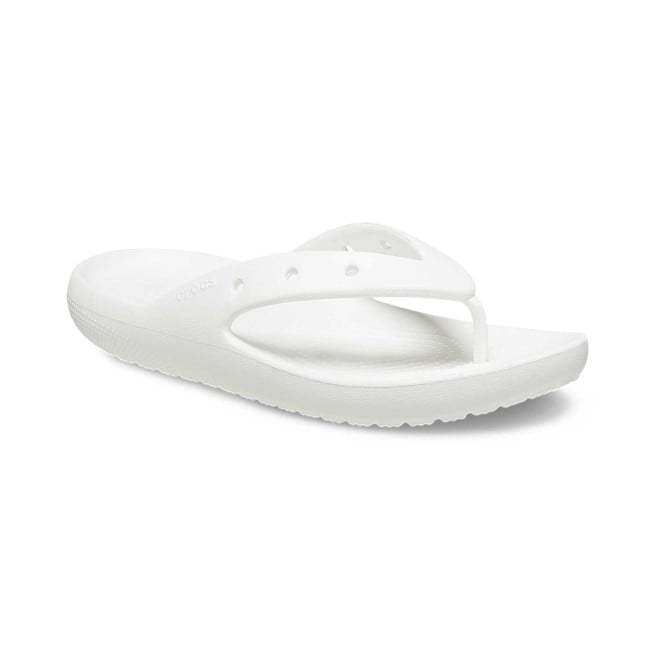 Crocs Men White Casual Slippers (SKU: 118-209402-100-6)