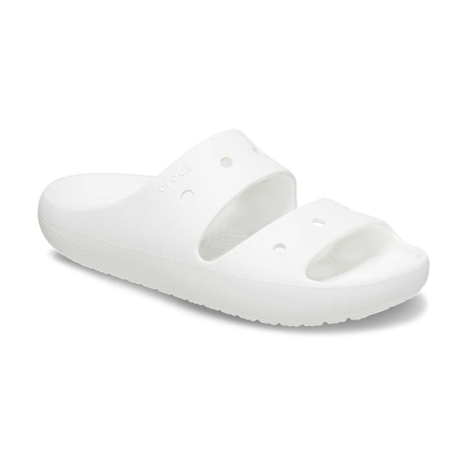 Crocs Men White Casual Slippers (SKU: 118-209403-100-6)