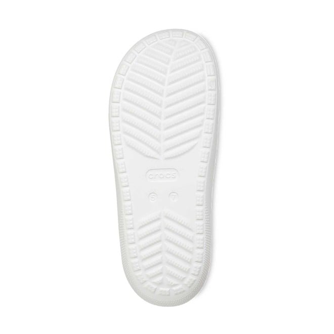 Crocs Men White Casual Slippers (SKU: 118-209403-100-6)