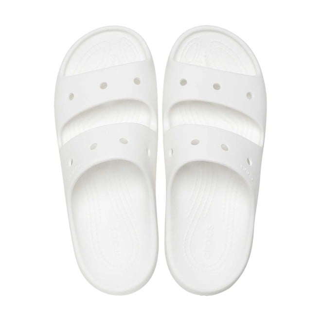 Crocs Men White Casual Slippers (SKU: 118-209403-100-6)