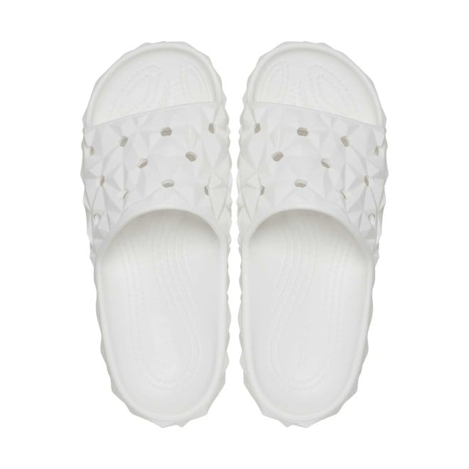 Crocs Men White Casual Slippers (SKU: 118-209608-100-6)