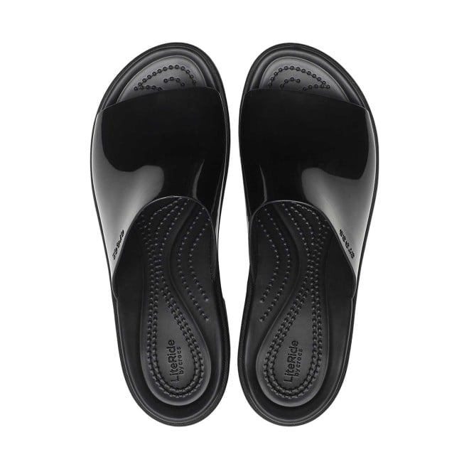 Crocs Women Black Casual Slip Ons (SKU: 118-209709-001-5)