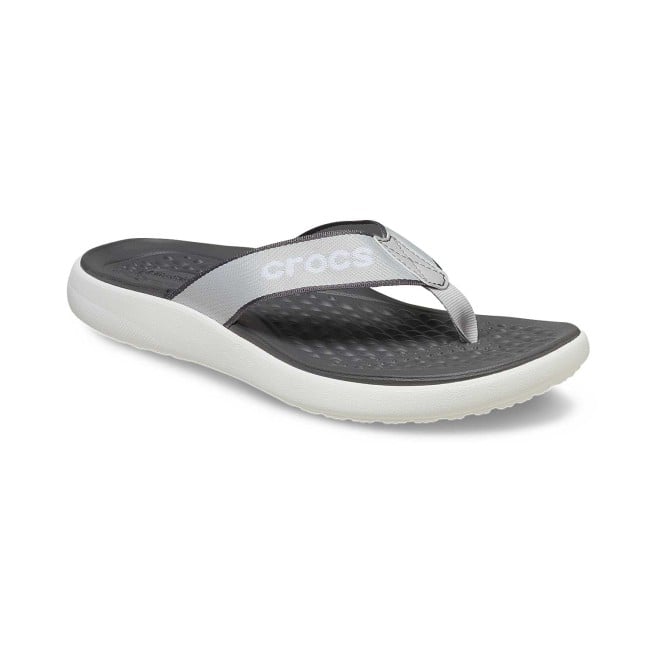 Crocs Men Slate Grey Casual Slippers (SKU: 118-209910-0DA-7)