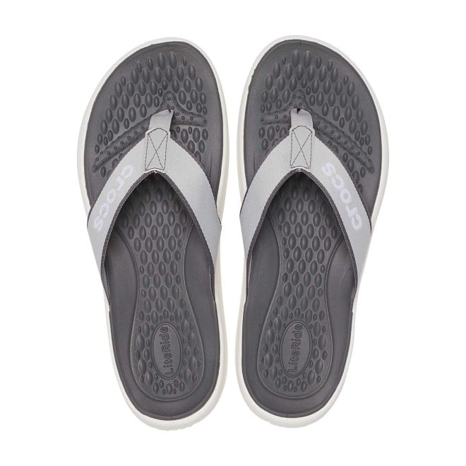 Crocs Men Slate Grey Casual Slippers (SKU: 118-209910-0DA-7)