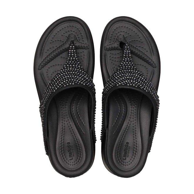 Crocs Women Black Casual Slippers (SKU: 118-209916-001-4)