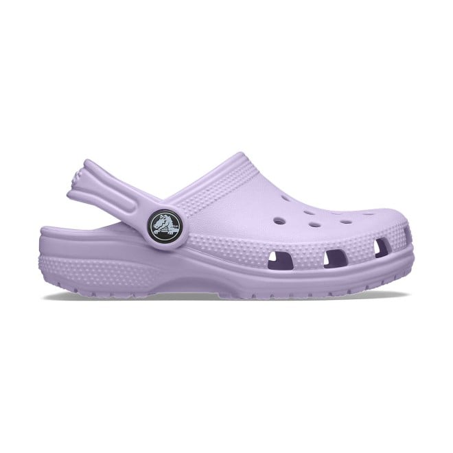 Crocs Kids-Girls Lavender Casual Clogs