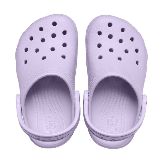 Crocs Kids-Girls Lavender Casual Clogs (SKU: 127-206990-530-5)