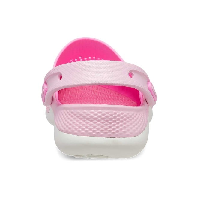 Crocs Girls Taffy Pink-Ballerina Pink Casual Clogs (SKU: 127-207021-6TL-1)