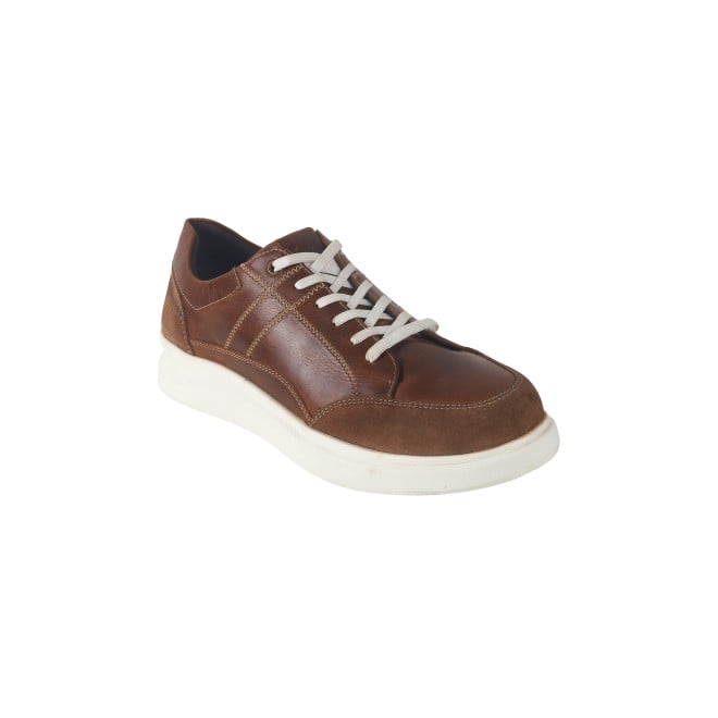 J.Fontini Men Tan Casual Sneakers