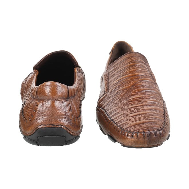 J.Fontini Men Tan Ethnic Moccasin (SKU: 14-110L-23-47)