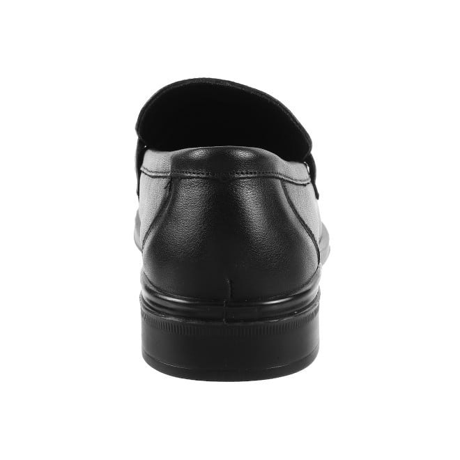 J.Fontini Men Black Formal Moccasin (SKU: 14-1140L-11-46)