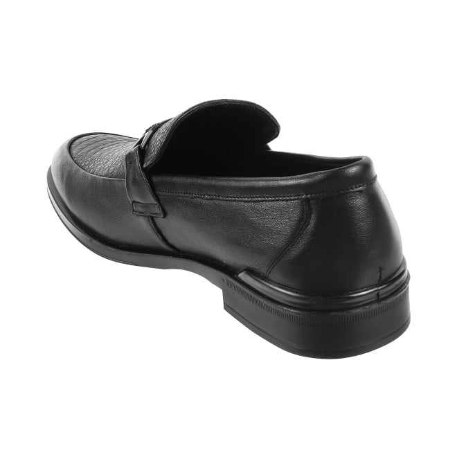 J.Fontini Men Black Formal Moccasin (SKU: 14-1140L-11-46)