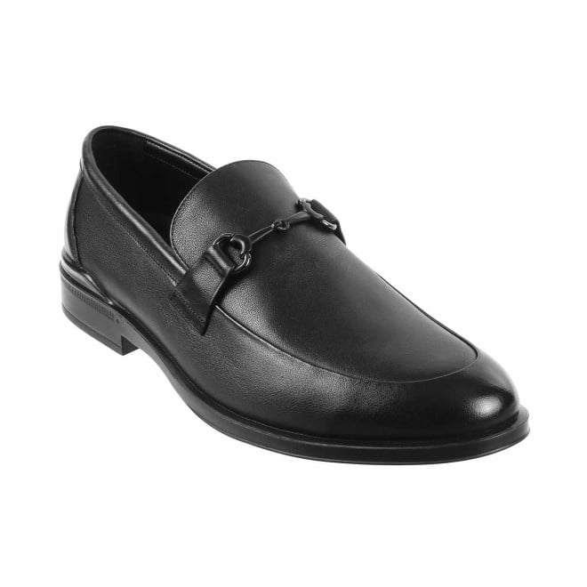 J.Fontini Men Black Formal Moccasin (SKU: 14-1141L-11-46)