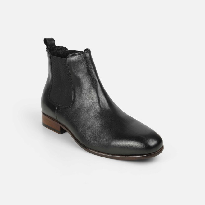 J.Fontini Men Black Formal Boots (SKU: 14-1203-11-42)