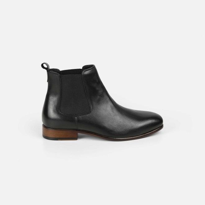 J.Fontini Men Black Formal Boots (SKU: 14-1203-11-42)