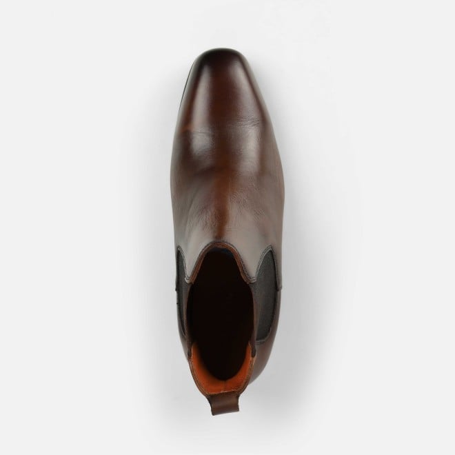 J.Fontini Men Tan Formal Boots (SKU: 14-1203-23-41)