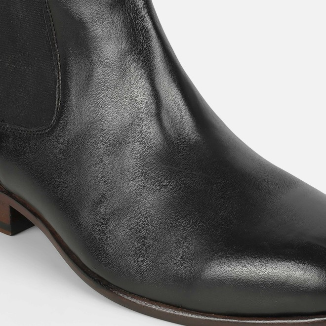 J.Fontini Men Black Formal Boots (SKU: 14-1203-11-42)