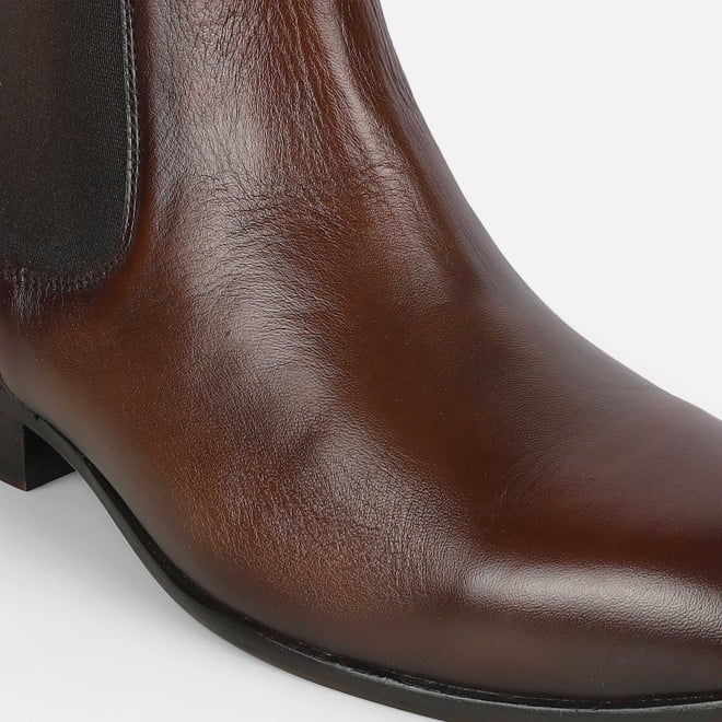 J.Fontini Men Tan Formal Boots (SKU: 14-1203-23-41)