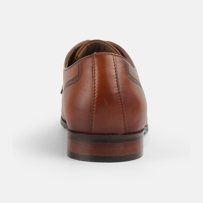 J.Fontini Men Tan Formal Oxford (SKU: 14-1204-23-40)