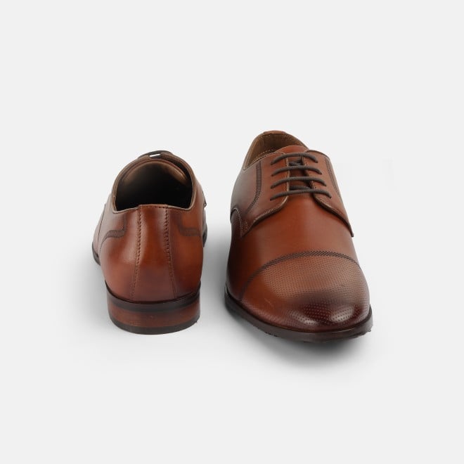 J.Fontini Men Tan Formal Oxford (SKU: 14-1204-23-40)