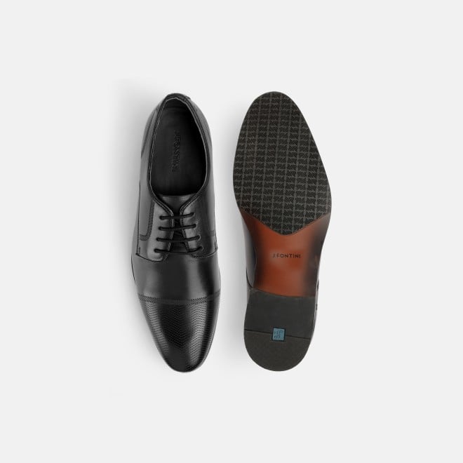 J.Fontini Men Black Formal Oxford (SKU: 14-1204-11-40)