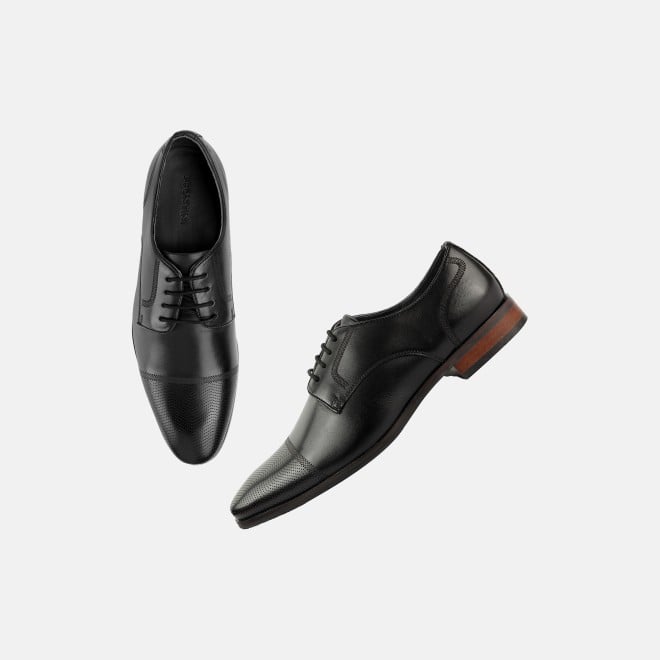 J.Fontini Men Black Formal Oxford (SKU: 14-1204-11-40)