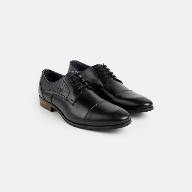 J.Fontini Men Black Formal Oxford (SKU: 14-1208-11-40)