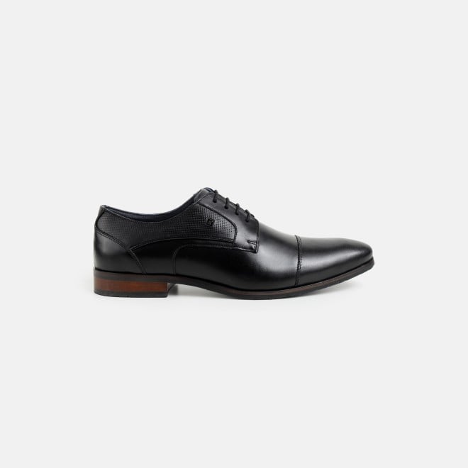 J.Fontini Men Black Formal Oxford (SKU: 14-1208-11-40)