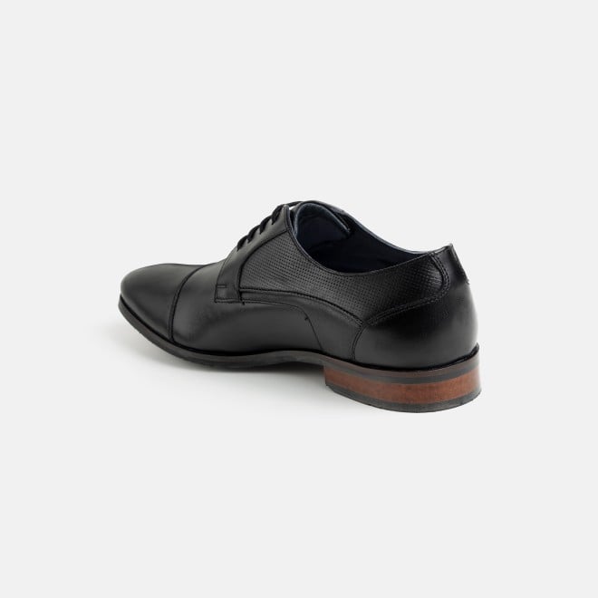 J.Fontini Men Black Formal Oxford (SKU: 14-1208-11-40)