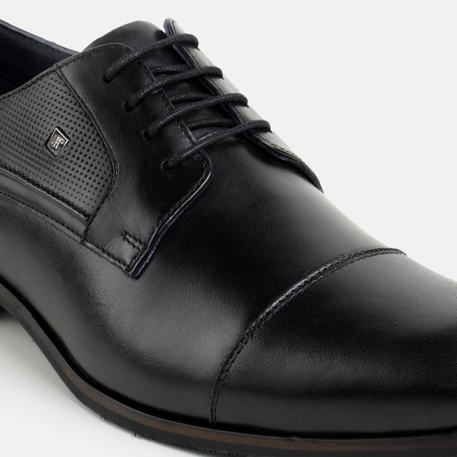 J.Fontini Men Black Formal Oxford (SKU: 14-1208-11-40)