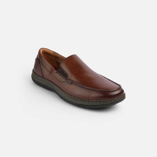 J.Fontini Men Tan Casual Loafers