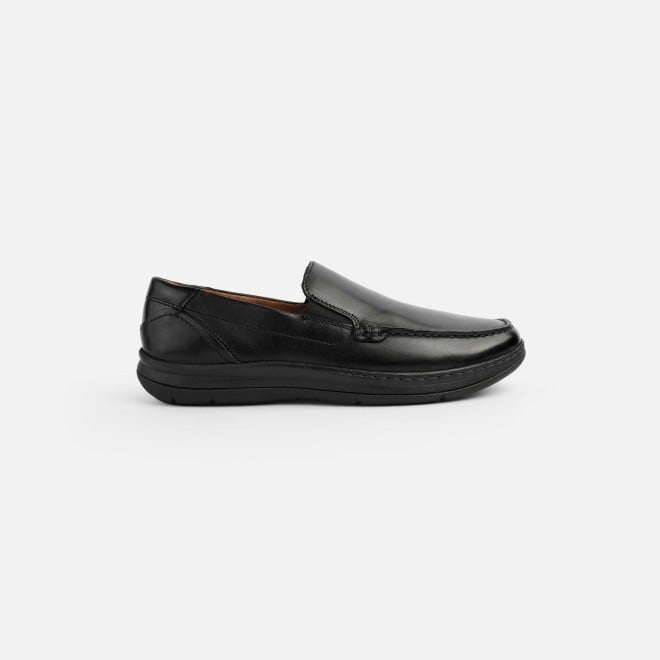 J.Fontini Men Black Casual Loafers (SKU: 14-1216-11-40)