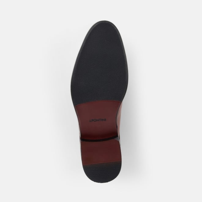 J.Fontini Men Tan Formal Oxford (SKU: 14-1235-23-40)