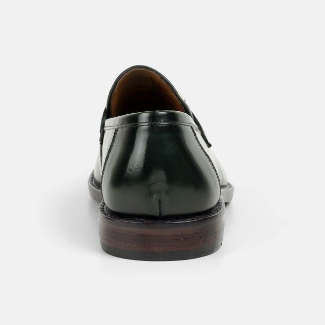 J.Fontini Men Green Party Moccasin (SKU: 14-1240-21-41)