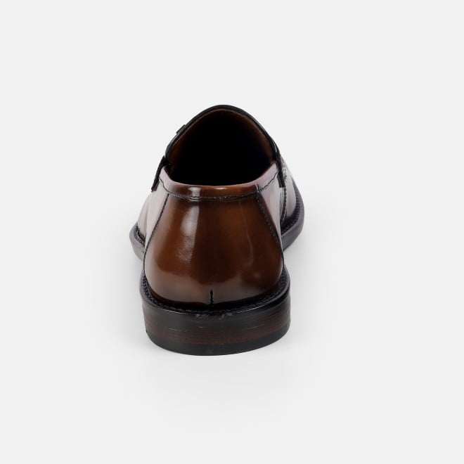 J.Fontini Men Tan Party Moccasin (SKU: 14-1240-23-40)