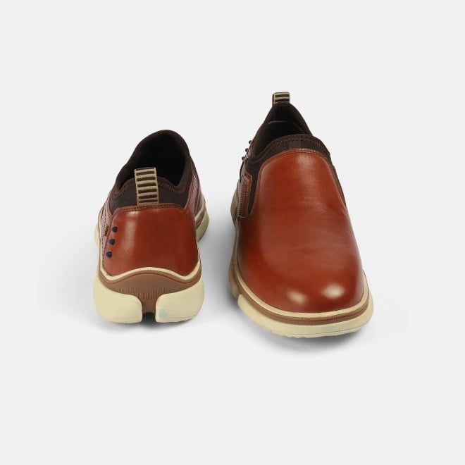 J.Fontini Men Tan Casual Moccasin (SKU: 14-1257-23-40)