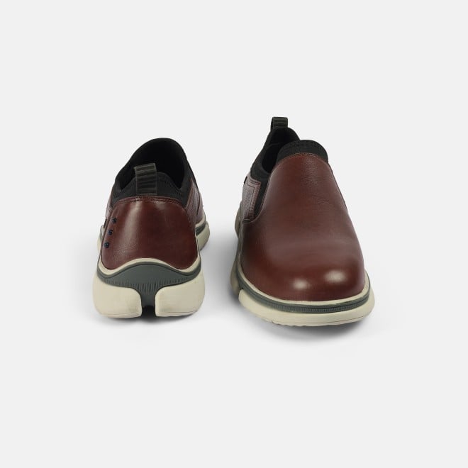 J.Fontini Men Wine Casual Moccasin (SKU: 14-1257-58-40)