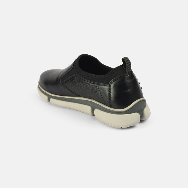 J.Fontini Men Black Casual Moccasin (SKU: 14-1257-11-40)