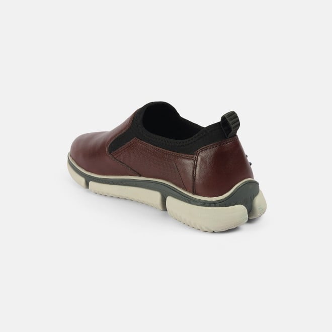 J.Fontini Men Wine Casual Moccasin (SKU: 14-1257-58-40)