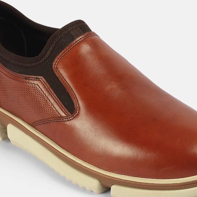 J.Fontini Men Tan Casual Moccasin (SKU: 14-1257-23-40)