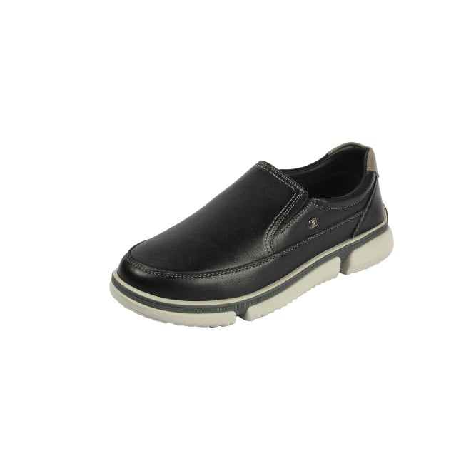 J.Fontini Men Black Casual Moccasin (SKU: 14-1259-11-40)
