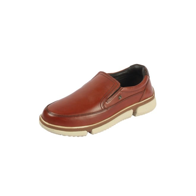 J.Fontini Men Tan Casual Moccasin (SKU: 14-1259-23-40)