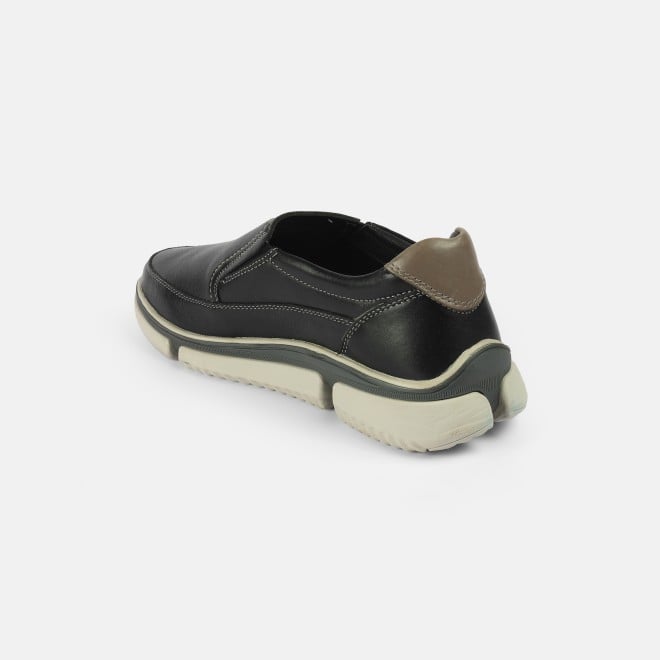 J.Fontini Men Black Casual Moccasin (SKU: 14-1259-11-40)