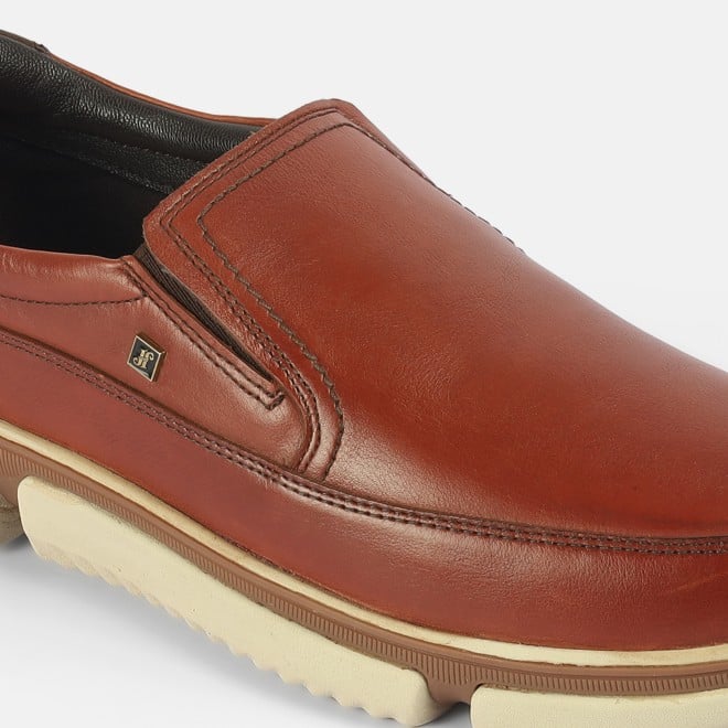 J.Fontini Men Tan Casual Moccasin (SKU: 14-1259-23-40)